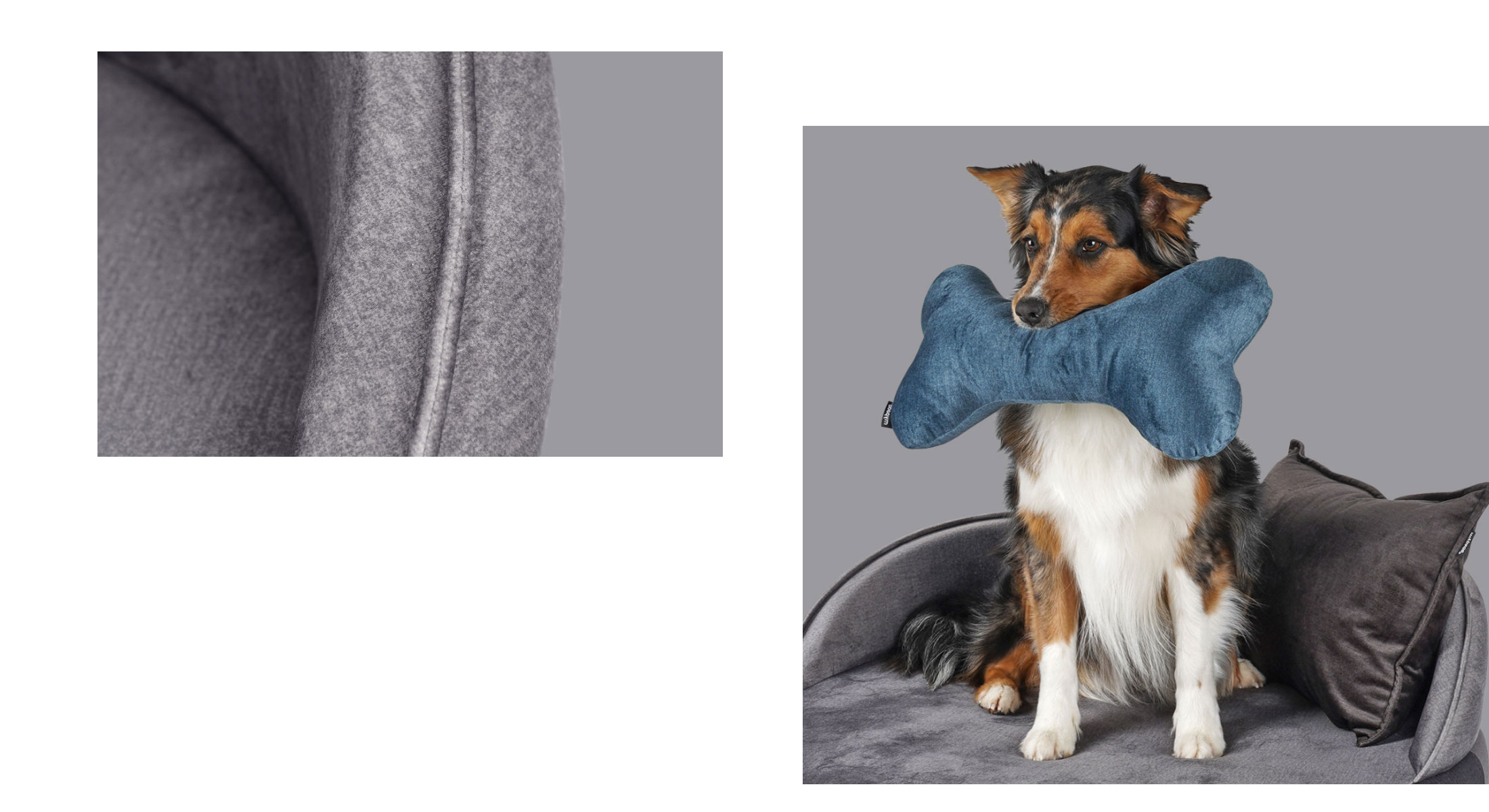 Island Velvetline Hundebett