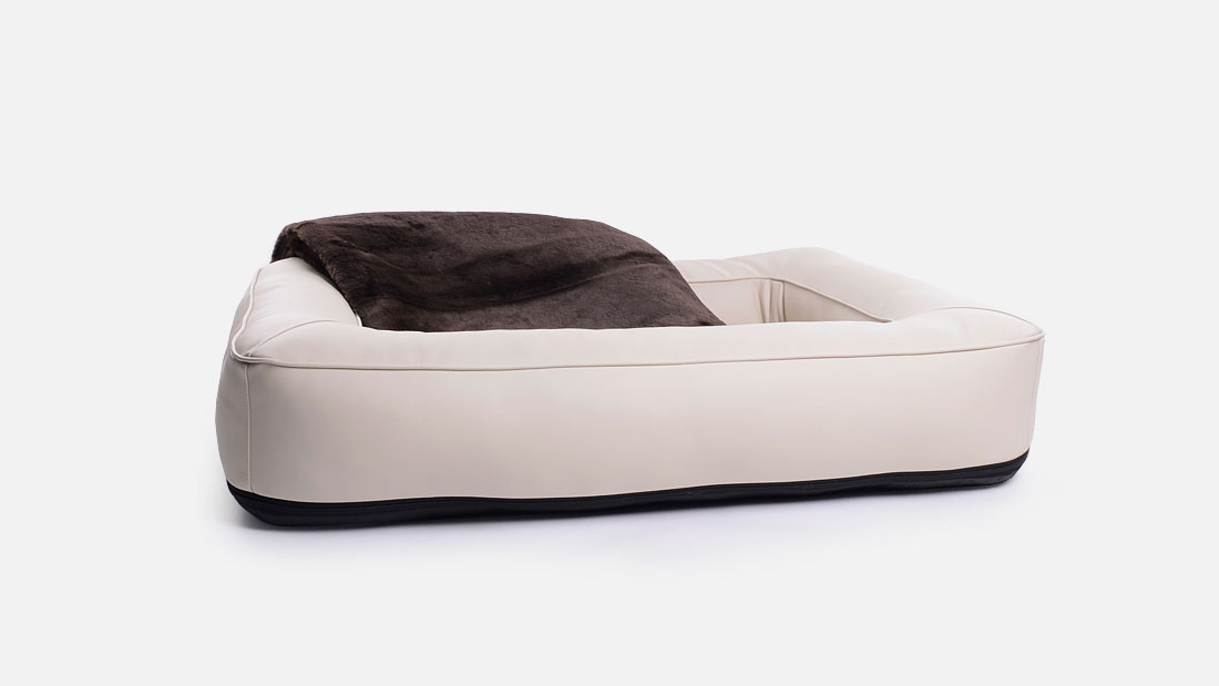Kunstleder Spring Hundebett