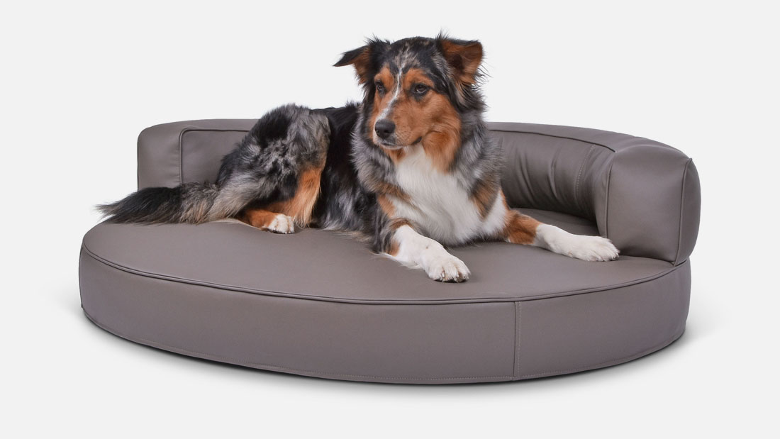 Atlanta-Kunstleder-Hundebett