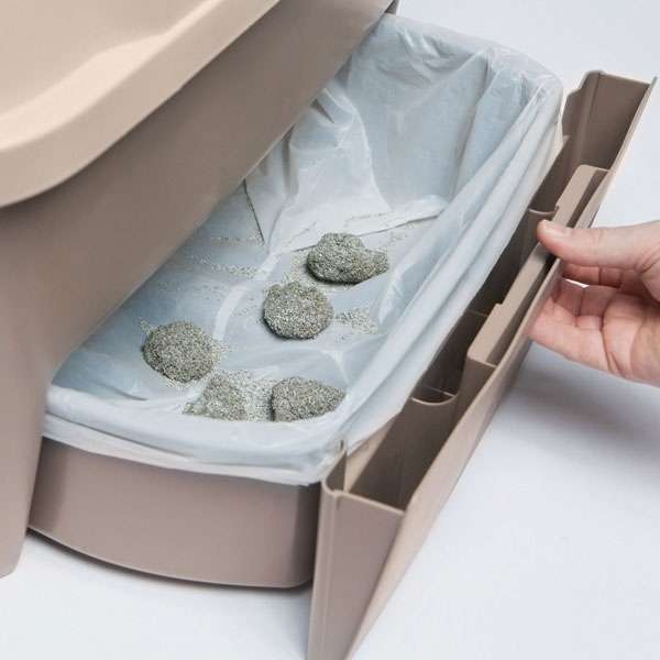 Tiervital Naturprodukte - Katzentoilette Selbstreinigend & Stylish