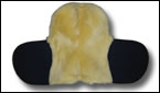 Lammfell Satteldecke