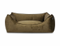 Preview: Hundebett Dreamcollection Velvetline khaki