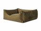 Preview: Hundebett Dreamcollection Velvetline khaki