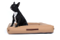 Preview: Montreal Hundebett Kunstleder hellbraun 110x90 cm