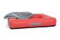 Preview: Montreal Hundebett Kunstleder rot 130x110 cm