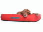 Preview: Montreal Hundebett Nylon 90x70 cm rot