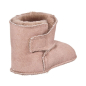 Preview: Lammfell Babyschuhe einfacher Klettverschluss beige-beige-2