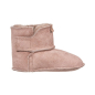 Preview: Lammfell Babyschuhe einfacher Klettverschluss beige-beige