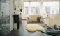 Preview: Schaffell Teppich 4-fach 180 x 110 cm ceme