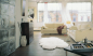Preview: Schaffell Teppich 4-fach 180 x 110 cm weiss