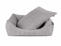 Preview: Hundebett Dreamer Cordline 130x110 cm GRAU-2