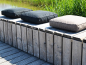 Preview: Juubag-Matratzenkissen-Softline 80x60x8 creme-1
