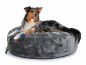 Preview: Hundekissen Mio Fake Fur anthrazit 120 cm