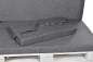 Preview: Palettenkissen-Seitenkissen-Softline 72x42x8 grau