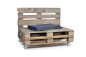 Preview: Palettenseitenrückenkissen Sunline Uni 72x42x8 anthrazit-2