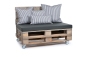 Preview: Palettenkissen Sunline Uni 120x80x8 anthrazit-3