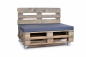 Preview: Palettenkissen Sunline Uni 120x80x8 jeans