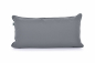Preview: Dekokissen Alye Sunline Uni grau