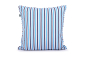 Preview: Dekokissen Alye Sunline Stripes blau