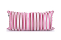 Preview: Dekokissen Alye Sunline Stripes bordeaux