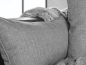 Preview: Dekokissen Alye Softline grau