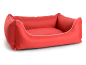 Preview: Hundebett Arpad Nylongewebe 130x110 cm rot
