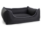 Preview: Hundebett Arpad Nylongewebe 130x110 cm schwarz