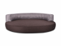 Preview: Atlanta Struqturo Hundebett brauncreme 130x110 cm-1