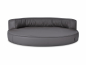 Preview: Atlanta Select+ Kunstleder Hundebett grau 110x90 cm-2