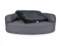 Preview: Hundebett Atlanta 110x90 cm grau
