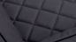 Preview: Flo Select+ Hundebett Kunstleder gesteppt 130x100 cm black