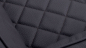Preview: Flo Select+ Hundebett Kunstleder gesteppt 130x110 cm black