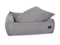 Preview: Hundebett Dreamcollection Select+ Luxuryline grau 110x90 cm-2