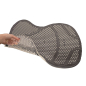 Preview: Gelpad tranparent mit Lammfell hell