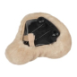 Preview: fahrradsattelbezug Lammfell beige