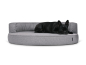 Preview: Atlanta Silverline Hundebett grau 90x70 cm