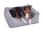 Preview: Hundebett Dreamcollection MF-Line 130x110 cm silber