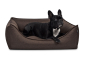 Preview: Hundebett Dreamcollection Softline 70x50 cm braun