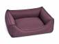 Preview: Hundebett Dreamcollection Softline 110x90 cm violett
