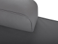 Preview: Hundebett Esquina Kunstleder 80x80 silber-3