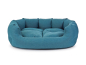 Preview: Fancy Hundebett mono tuerkis