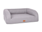 Preview: Flo Hundebett Silverline grau 130x110 cm-1