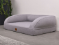 Preview: Flo Hundebett Silverline grau 130x110 cm