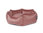 Preview: Hundebett hexo velvet rosa