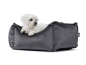 Preview: Hundebett hexo velvet anthrazit