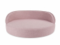 Preview: Hundebett Island Struqturo ROSA Ø 70cm-1
