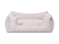 Preview: hundebett-stockholm-monoline-creme 70x50 cm