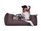 Preview: hundebett-stockholm-monoline-braun 90x70 cm