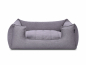 Preview: hundebett-stockholm-monoline-grau 70x50 cm
