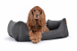 Preview: Hundebett Worldcollection Comfort 110x90 cm grau